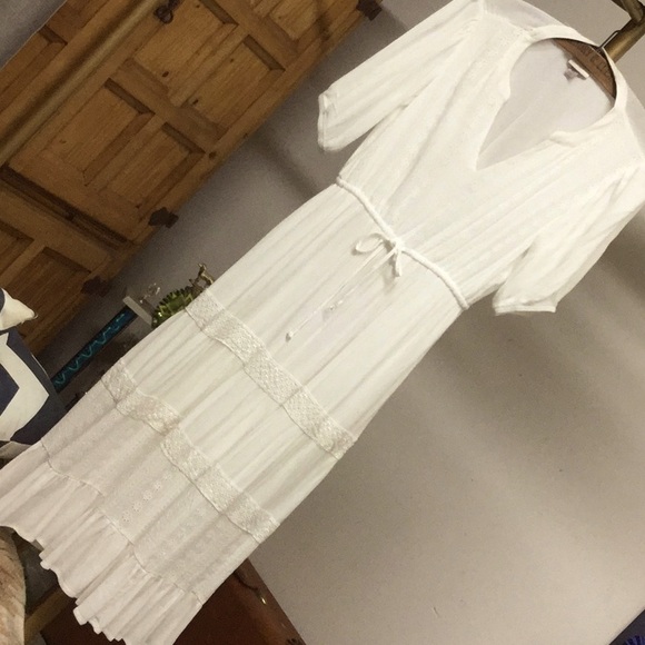 Knox Rose Dresses & Skirts - Knox rose gauze dress prairie cowgirl boho rodeo chic Sunday brunch wedding